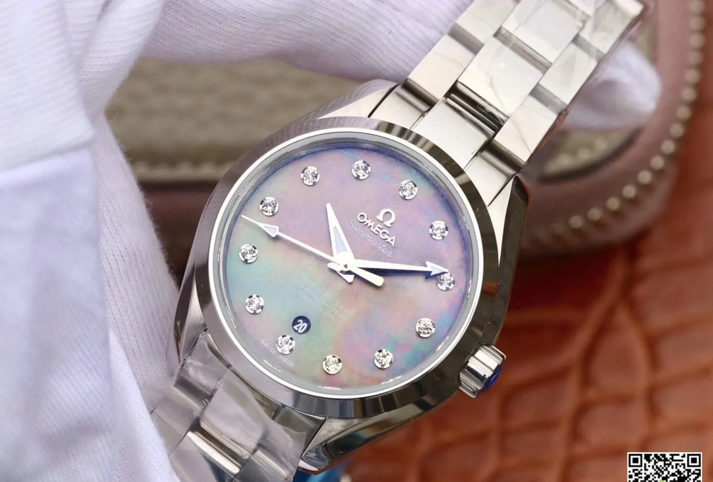 Omega Seamaster 231.10.34.20.57.001 Aqua Terra 150M 3S Factory 1:1 Best Edition Replica Watch Stainless Steel Strap